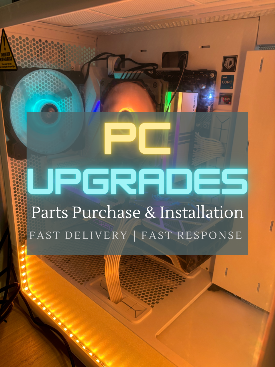 ON-SITE PC Upgrading – New PC